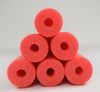 FixFind - Pool Noodles - 6 Pack of Large 52 Inch Hollow Foam Pool Swim Noodles | Red Foam Noodles