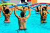 FixFind Bright Multicolor 52 Inch Pool Swim Noodle 5 Pack